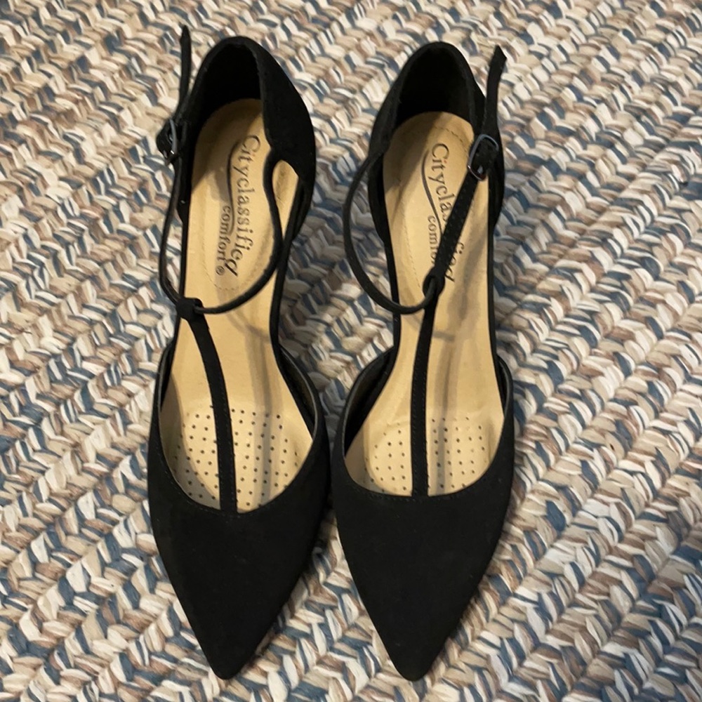 Black heels